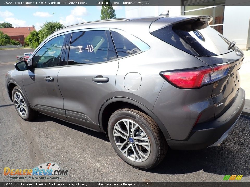 2022 Ford Escape SEL 4WD Carbonized Gray / Ebony Photo #3