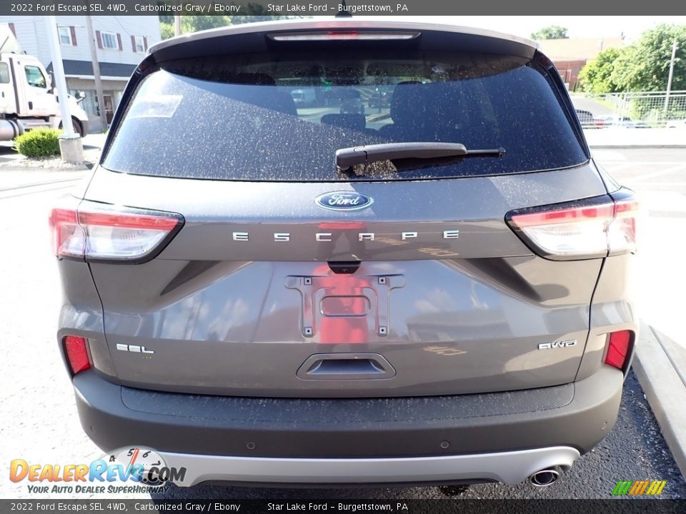 2022 Ford Escape SEL 4WD Carbonized Gray / Ebony Photo #4