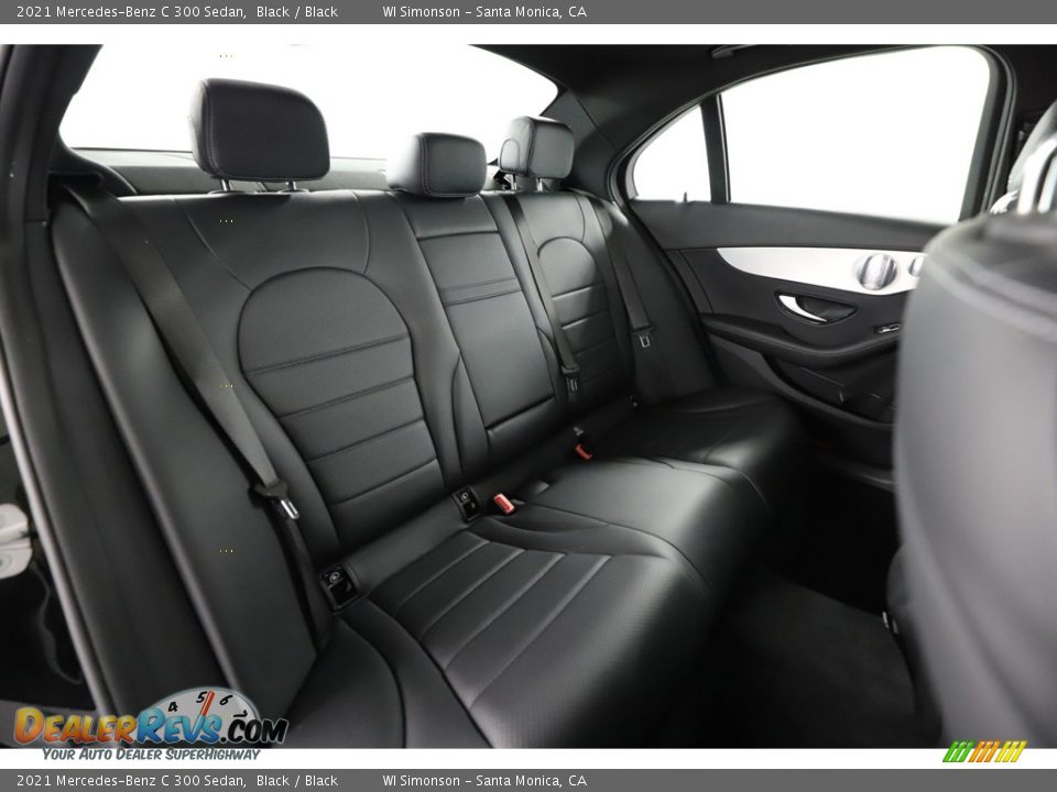 2021 Mercedes-Benz C 300 Sedan Black / Black Photo #33