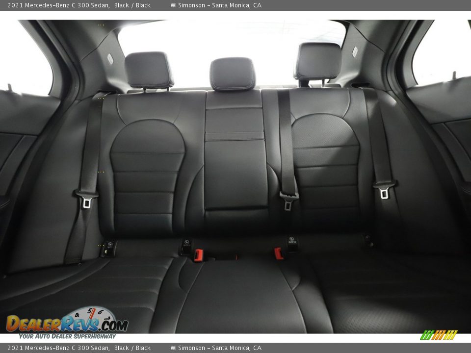 2021 Mercedes-Benz C 300 Sedan Black / Black Photo #34