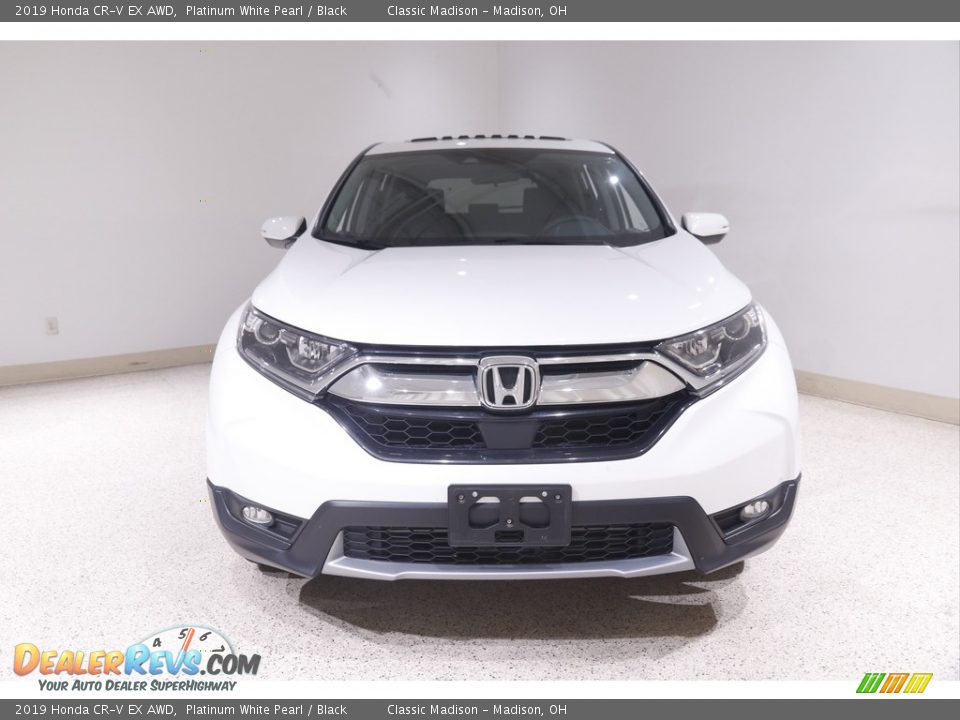 2019 Honda CR-V EX AWD Platinum White Pearl / Black Photo #2