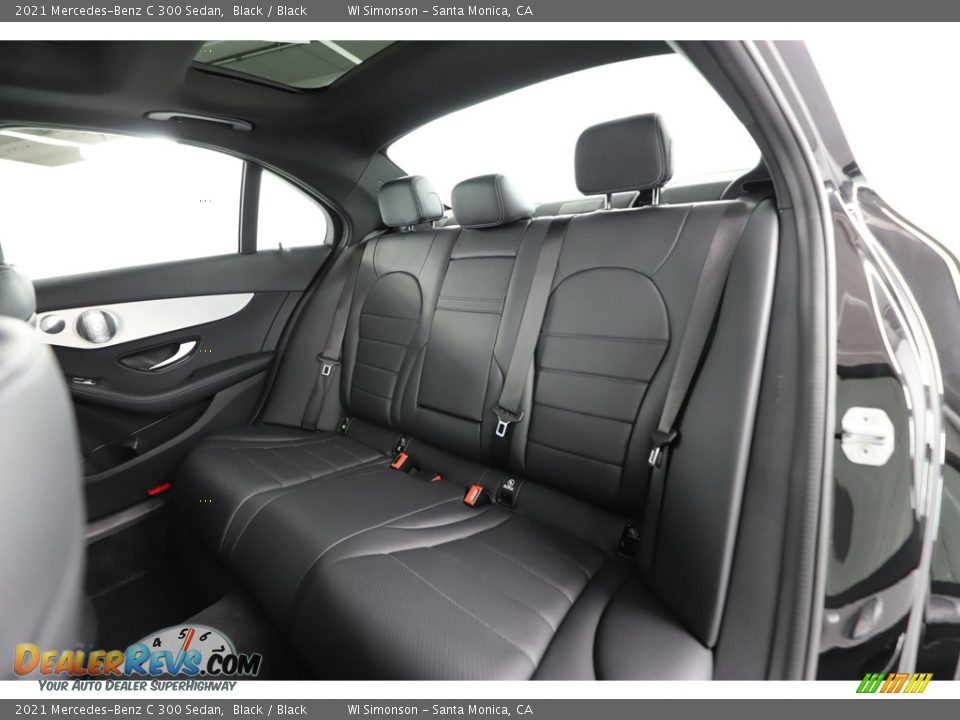 2021 Mercedes-Benz C 300 Sedan Black / Black Photo #35