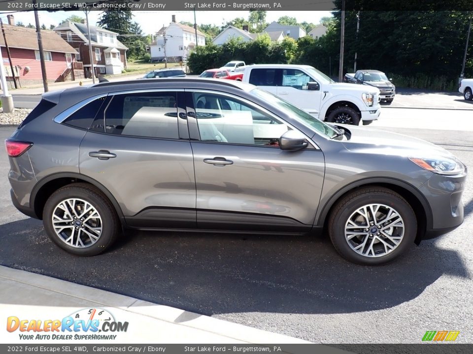 2022 Ford Escape SEL 4WD Carbonized Gray / Ebony Photo #7