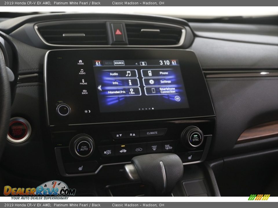 2019 Honda CR-V EX AWD Platinum White Pearl / Black Photo #9