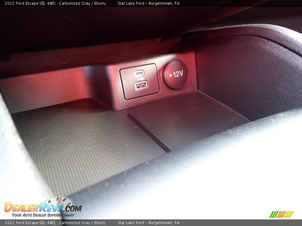 2022 Ford Escape SEL 4WD Carbonized Gray / Ebony Photo #17
