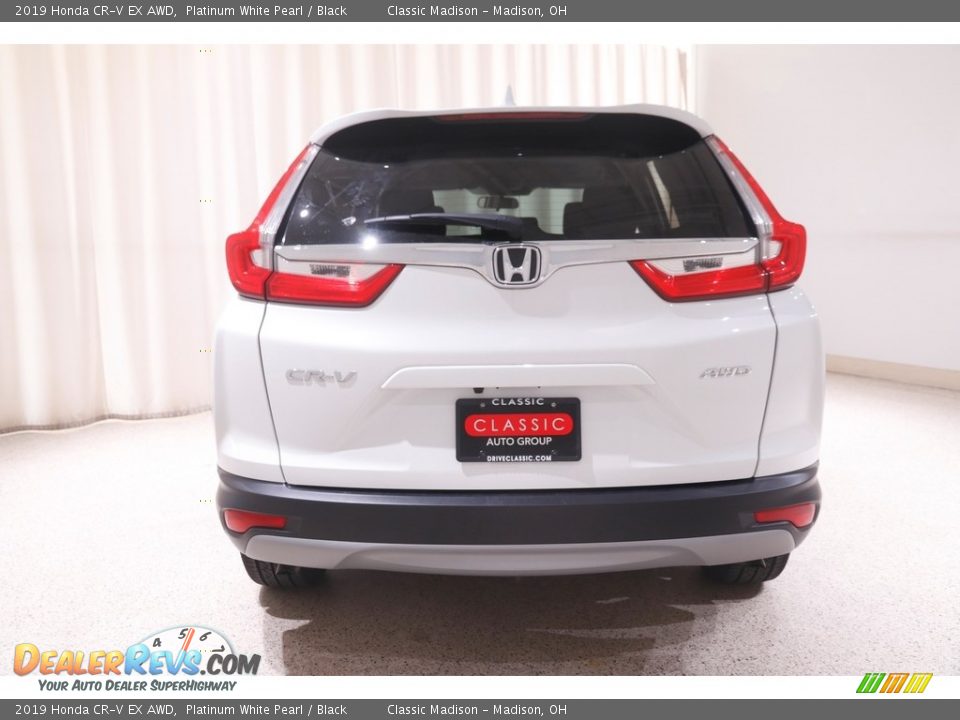 2019 Honda CR-V EX AWD Platinum White Pearl / Black Photo #19