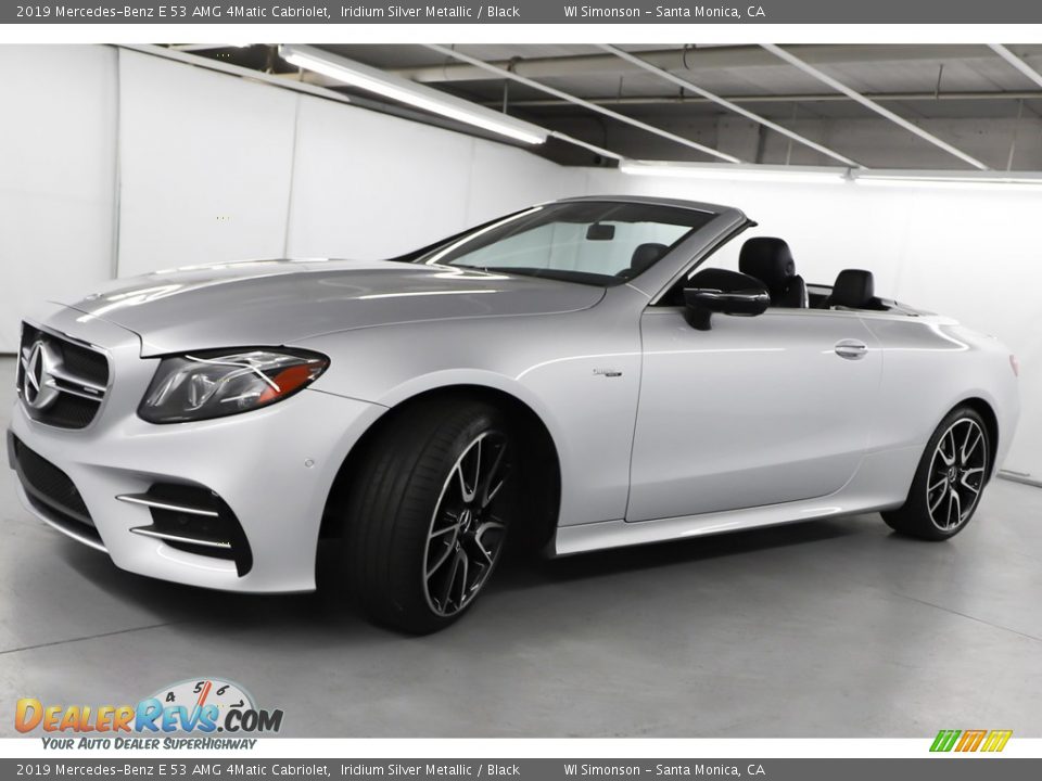 2019 Mercedes-Benz E 53 AMG 4Matic Cabriolet Iridium Silver Metallic / Black Photo #15