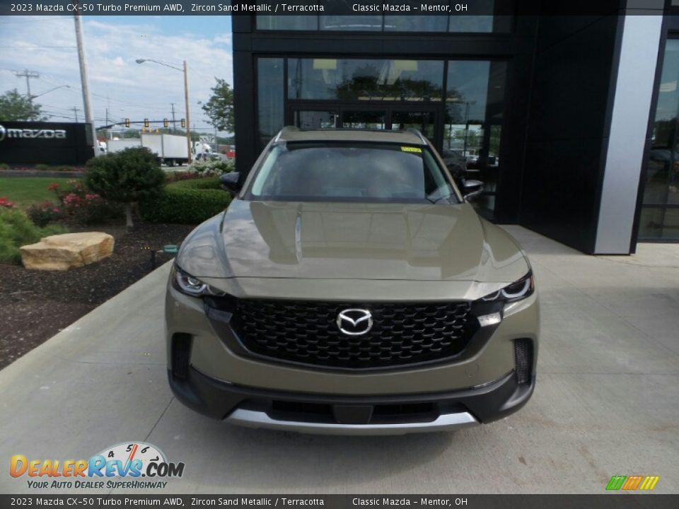 2023 Mazda CX-50 Turbo Premium AWD Zircon Sand Metallic / Terracotta Photo #2