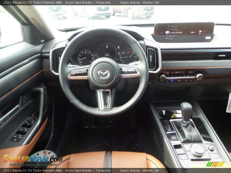 2023 Mazda CX-50 Turbo Premium AWD Zircon Sand Metallic / Terracotta Photo #4
