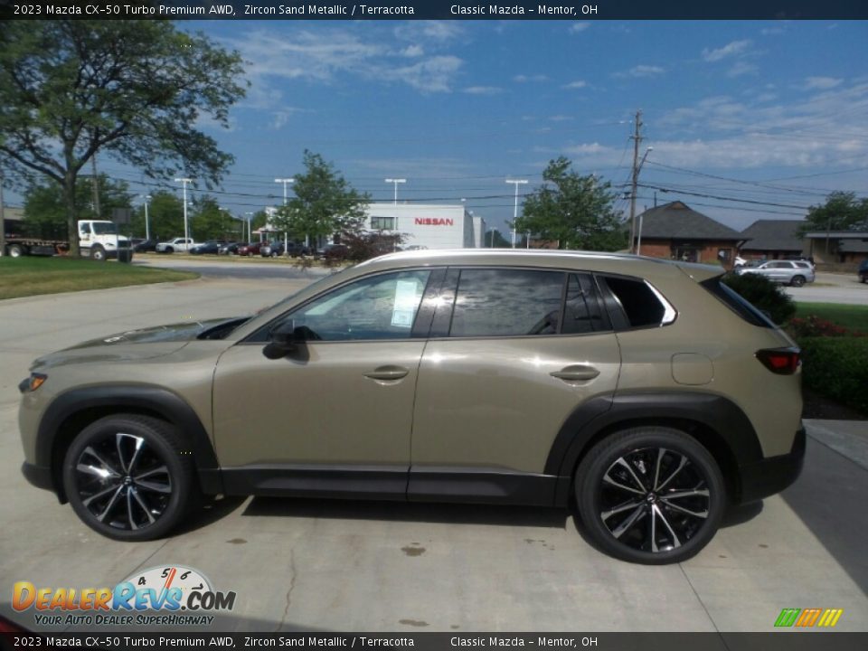 Zircon Sand Metallic 2023 Mazda CX-50 Turbo Premium AWD Photo #6