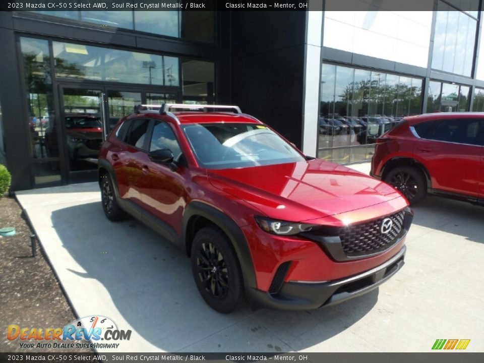 2023 Mazda CX-50 S Select AWD Soul Red Crystal Metallic / Black Photo #1