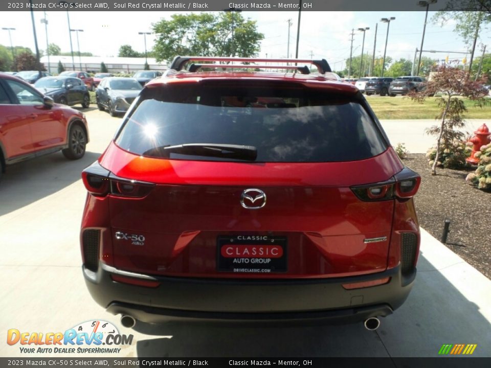 2023 Mazda CX-50 S Select AWD Soul Red Crystal Metallic / Black Photo #5