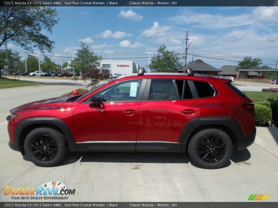 2023 Mazda CX-50 S Select AWD Soul Red Crystal Metallic / Black Photo #6