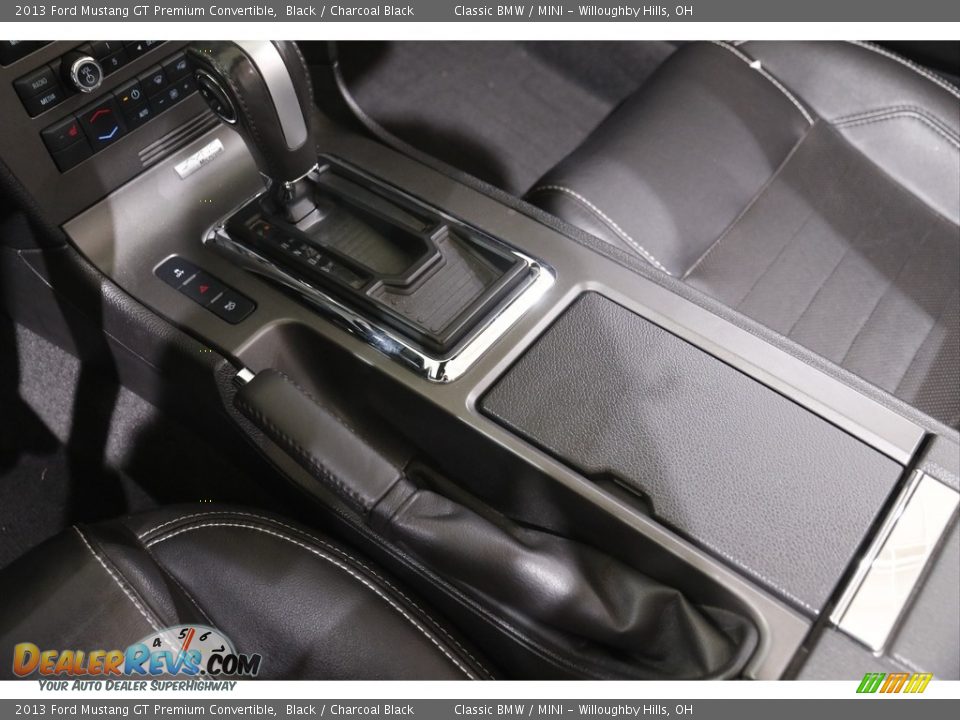 2013 Ford Mustang GT Premium Convertible Black / Charcoal Black Photo #17