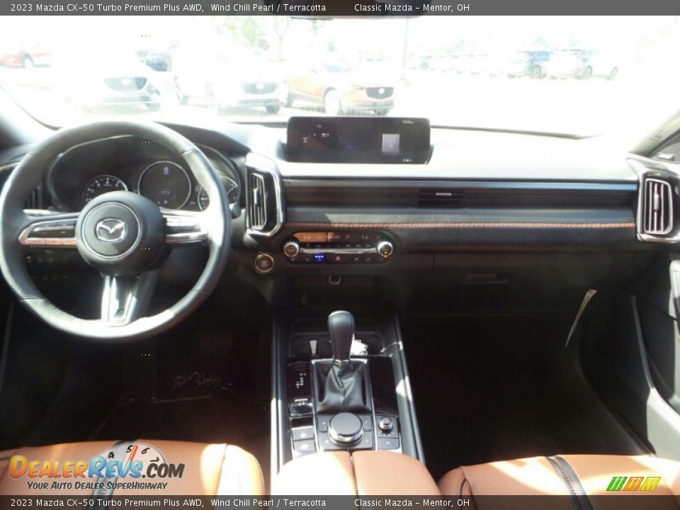 2023 Mazda CX-50 Turbo Premium Plus AWD Wind Chill Pearl / Terracotta Photo #3