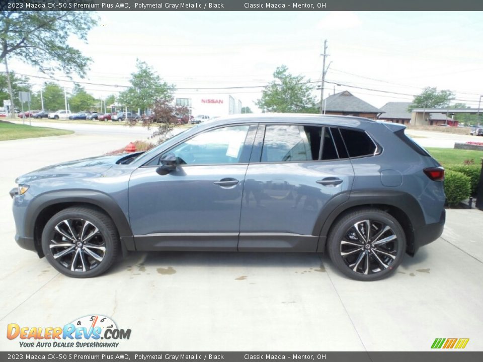 2023 Mazda CX-50 S Premium Plus AWD Polymetal Gray Metallic / Black Photo #6