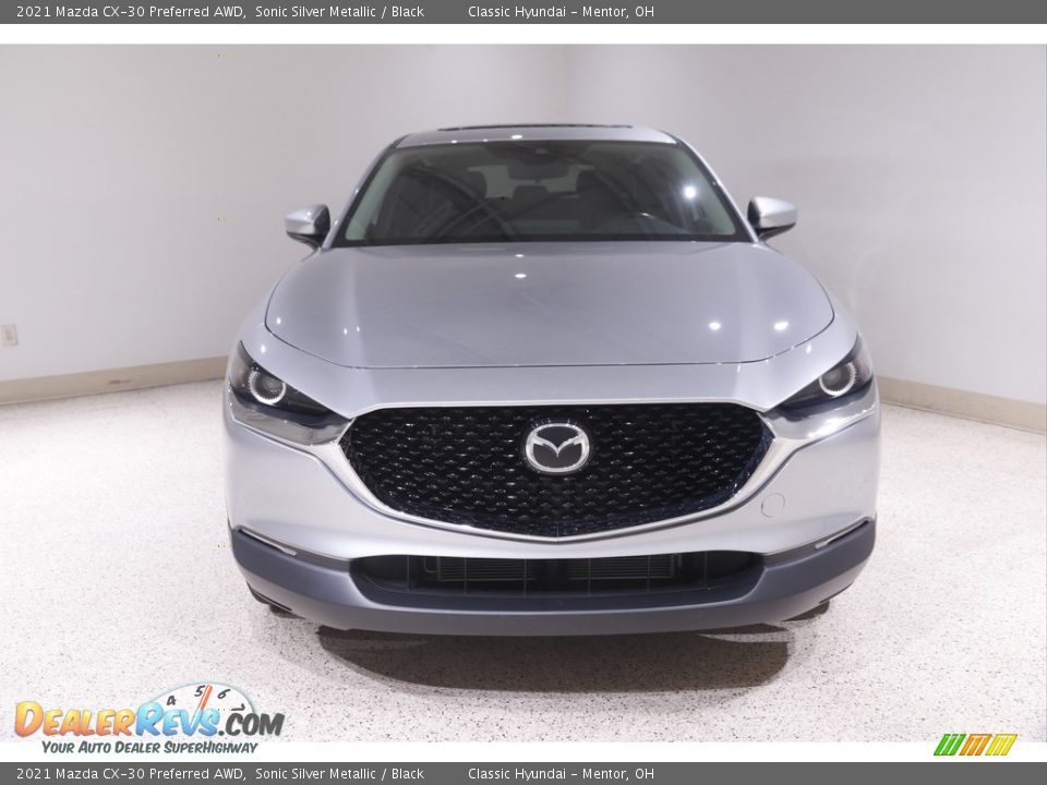 2021 Mazda CX-30 Preferred AWD Sonic Silver Metallic / Black Photo #2