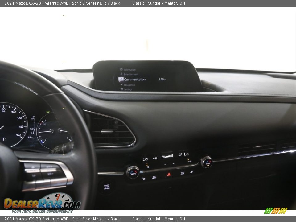 2021 Mazda CX-30 Preferred AWD Sonic Silver Metallic / Black Photo #9