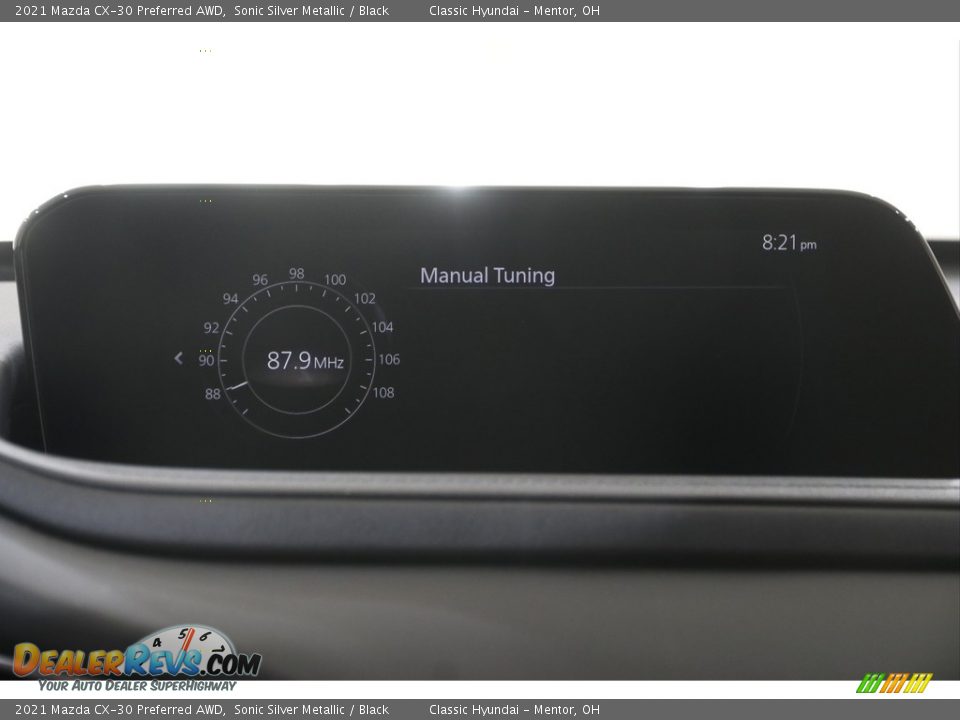 2021 Mazda CX-30 Preferred AWD Sonic Silver Metallic / Black Photo #11