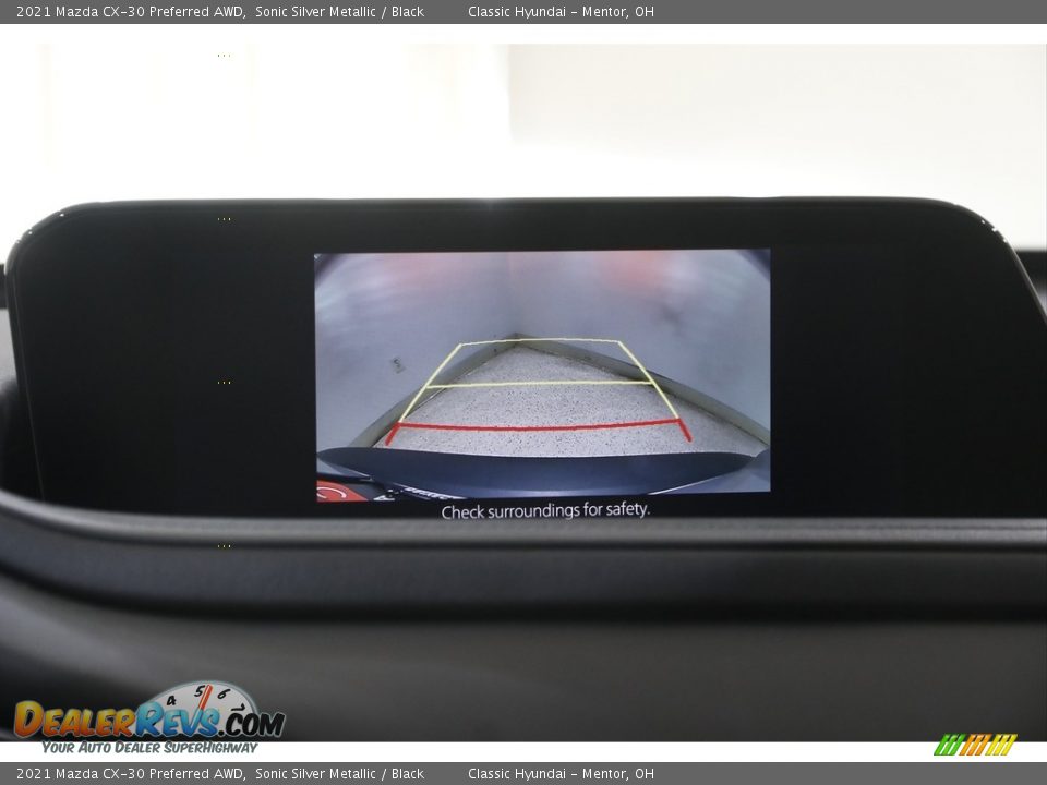 2021 Mazda CX-30 Preferred AWD Sonic Silver Metallic / Black Photo #12