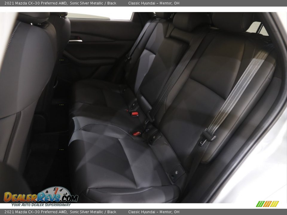 2021 Mazda CX-30 Preferred AWD Sonic Silver Metallic / Black Photo #17