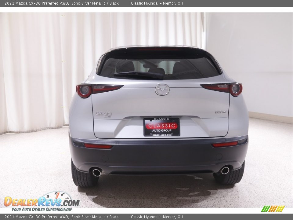 2021 Mazda CX-30 Preferred AWD Sonic Silver Metallic / Black Photo #18
