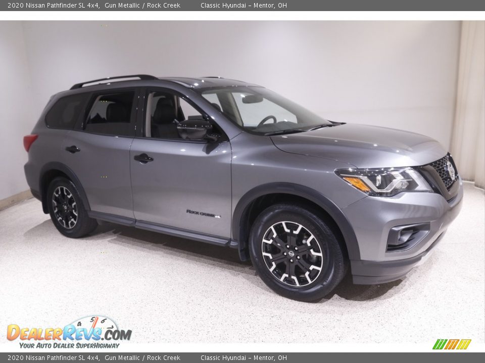 2020 Nissan Pathfinder SL 4x4 Gun Metallic / Rock Creek Photo #1