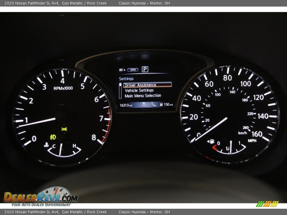 2020 Nissan Pathfinder SL 4x4 Gun Metallic / Rock Creek Photo #8