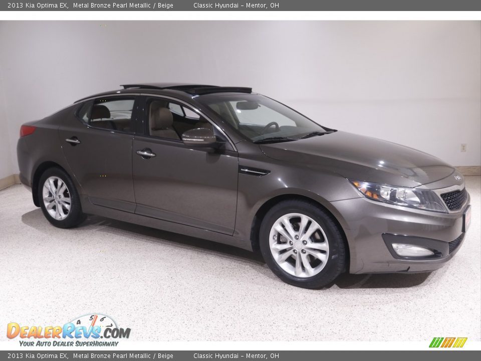 2013 Kia Optima EX Metal Bronze Pearl Metallic / Beige Photo #1