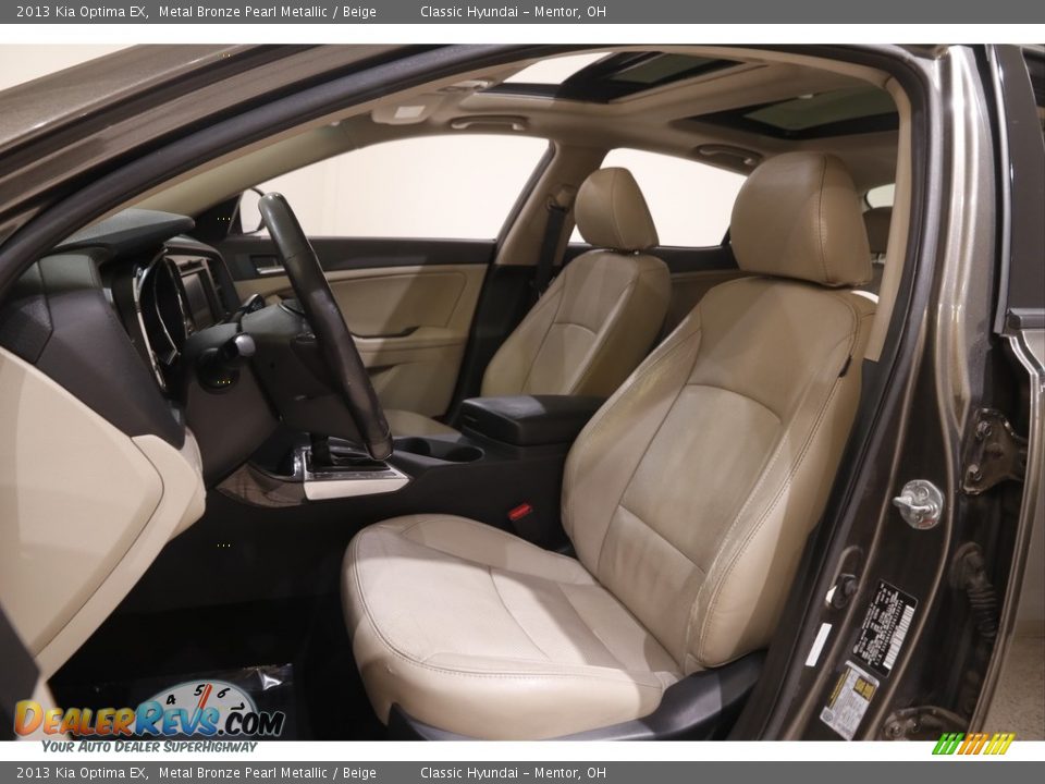 2013 Kia Optima EX Metal Bronze Pearl Metallic / Beige Photo #5
