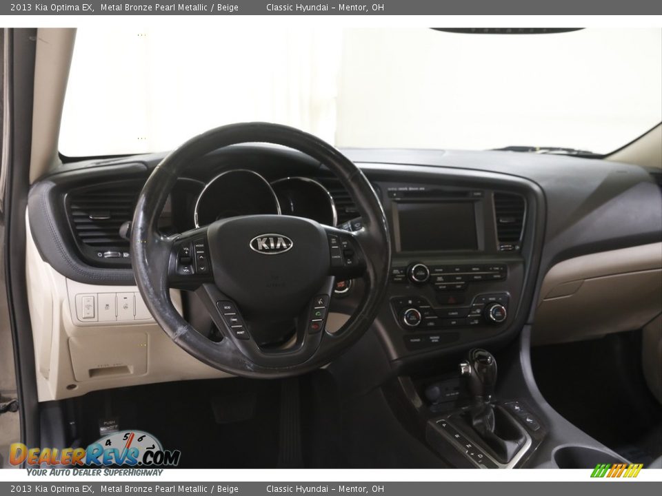 2013 Kia Optima EX Metal Bronze Pearl Metallic / Beige Photo #6
