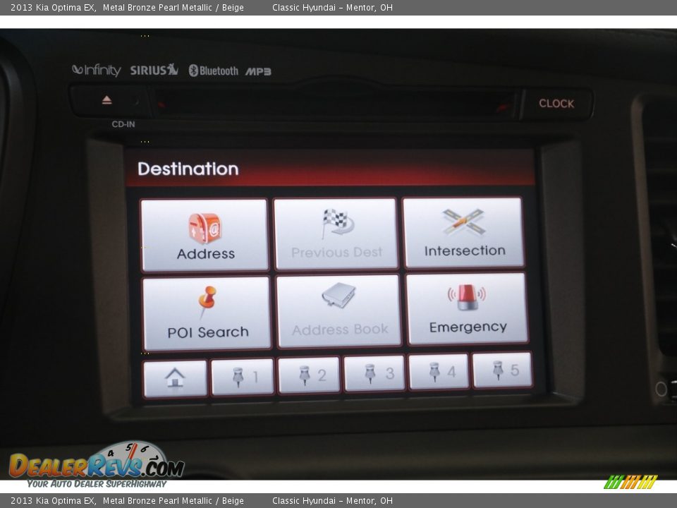 2013 Kia Optima EX Metal Bronze Pearl Metallic / Beige Photo #12