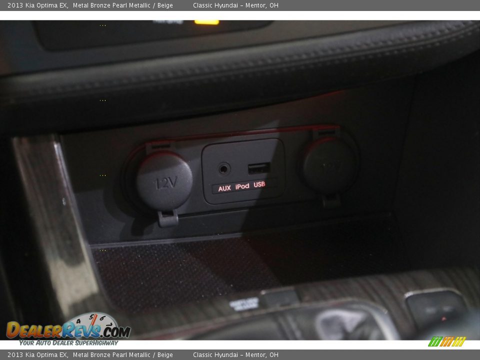 2013 Kia Optima EX Metal Bronze Pearl Metallic / Beige Photo #13