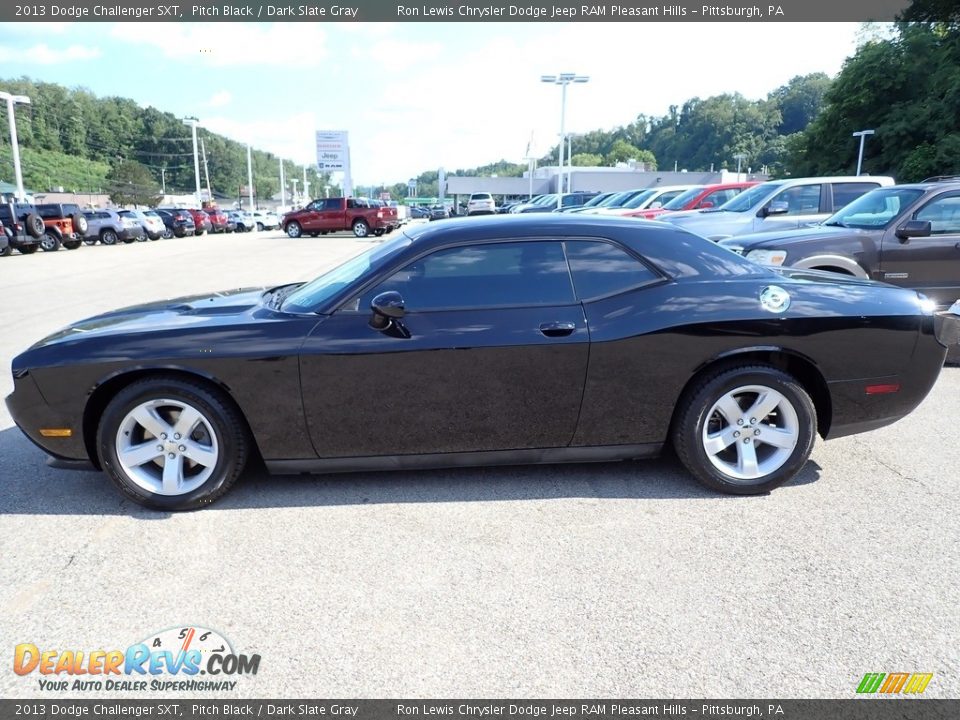 2013 Dodge Challenger SXT Pitch Black / Dark Slate Gray Photo #2