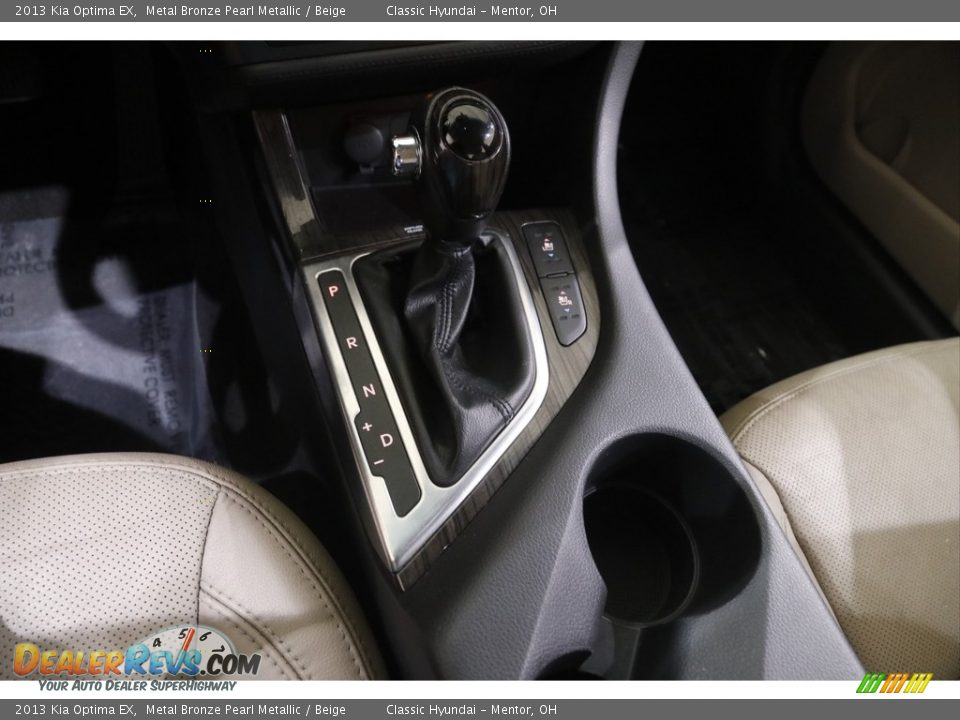 2013 Kia Optima EX Metal Bronze Pearl Metallic / Beige Photo #14