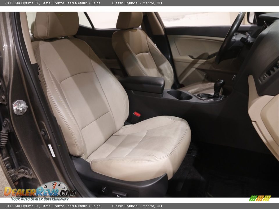 2013 Kia Optima EX Metal Bronze Pearl Metallic / Beige Photo #16