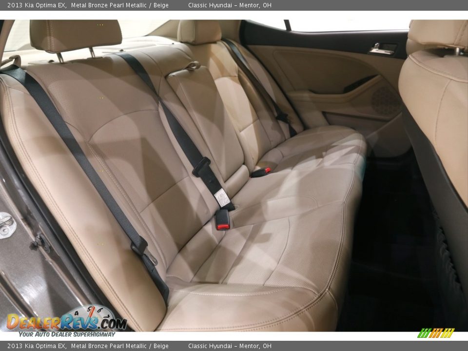 2013 Kia Optima EX Metal Bronze Pearl Metallic / Beige Photo #17