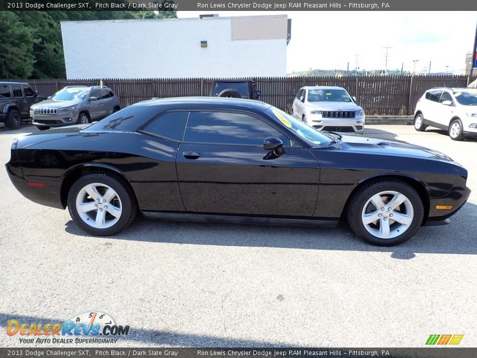 2013 Dodge Challenger SXT Pitch Black / Dark Slate Gray Photo #7