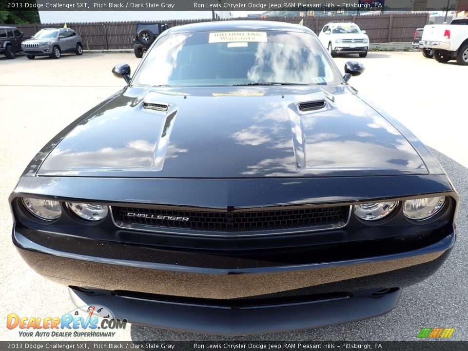 2013 Dodge Challenger SXT Pitch Black / Dark Slate Gray Photo #9
