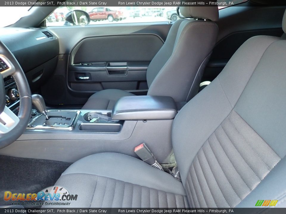 2013 Dodge Challenger SXT Pitch Black / Dark Slate Gray Photo #11