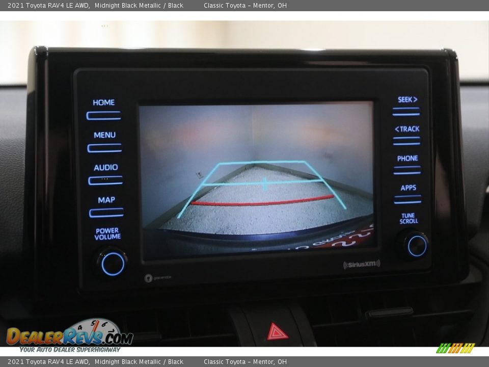 2021 Toyota RAV4 LE AWD Midnight Black Metallic / Black Photo #11