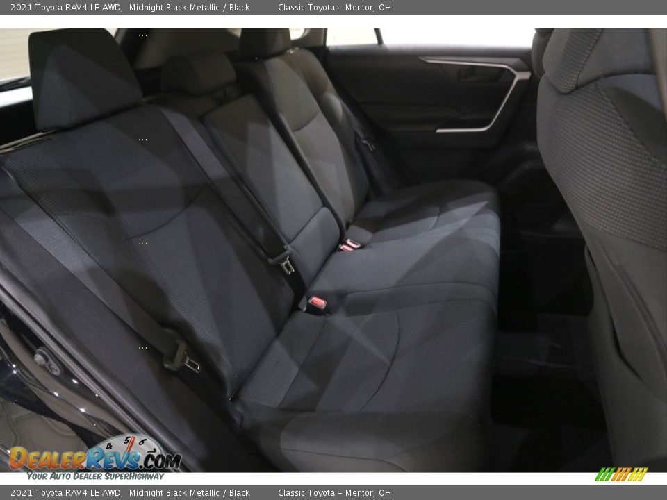 2021 Toyota RAV4 LE AWD Midnight Black Metallic / Black Photo #15
