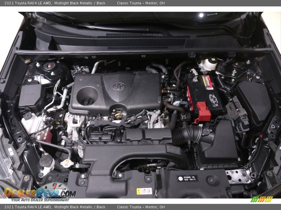 2021 Toyota RAV4 LE AWD Midnight Black Metallic / Black Photo #18