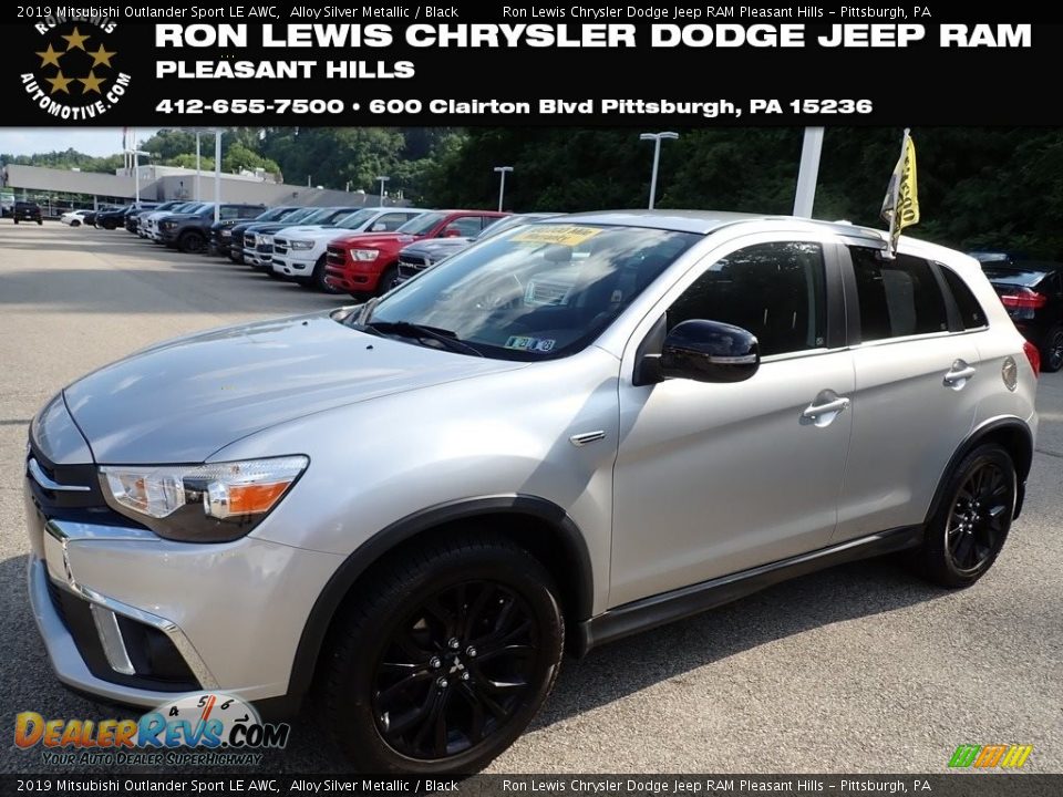 2019 Mitsubishi Outlander Sport LE AWC Alloy Silver Metallic / Black Photo #1