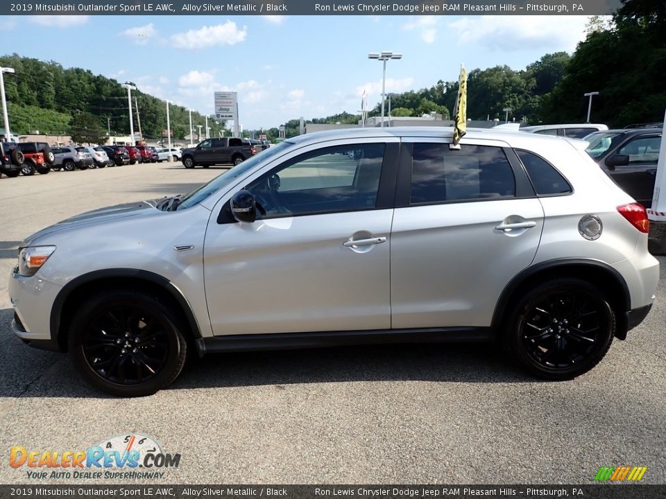 2019 Mitsubishi Outlander Sport LE AWC Alloy Silver Metallic / Black Photo #2