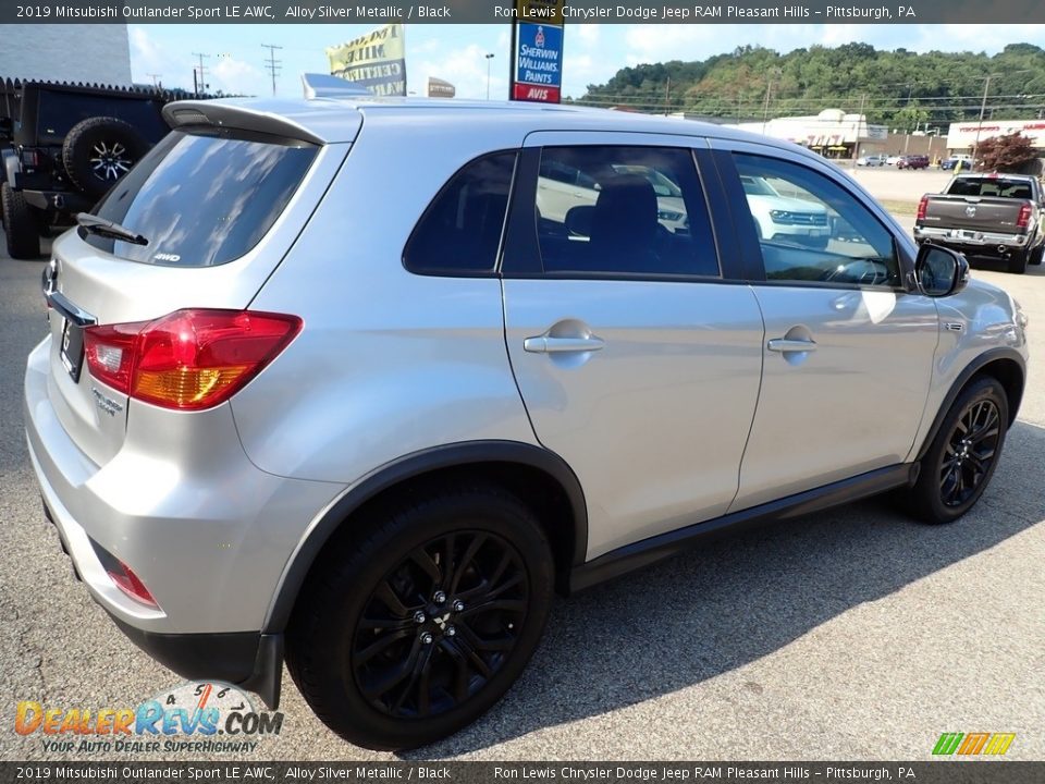 2019 Mitsubishi Outlander Sport LE AWC Alloy Silver Metallic / Black Photo #6