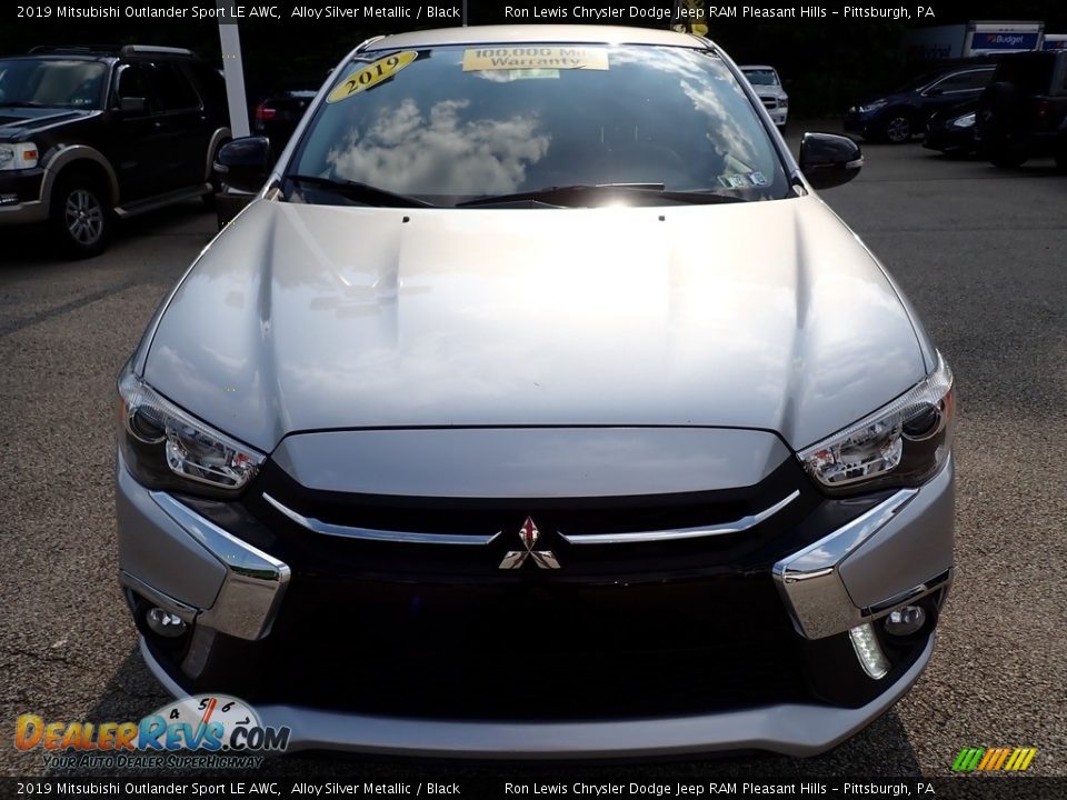 2019 Mitsubishi Outlander Sport LE AWC Alloy Silver Metallic / Black Photo #9