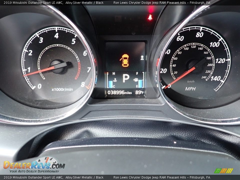 2019 Mitsubishi Outlander Sport LE AWC Gauges Photo #20