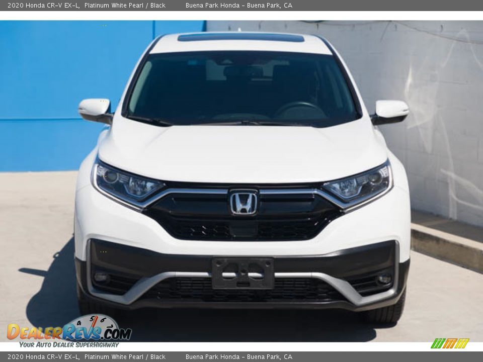 2020 Honda CR-V EX-L Platinum White Pearl / Black Photo #7