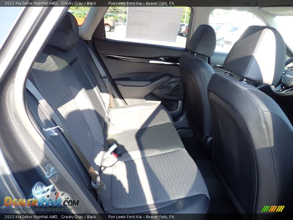 2023 Kia Seltos Nightfall AWD Gravity Gray / Black Photo #10
